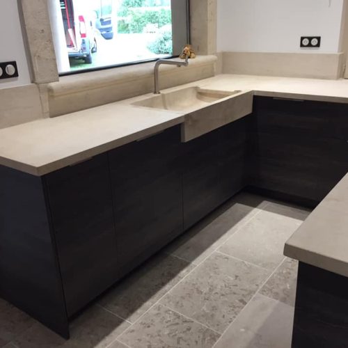 Cuisine réalisée par Menuiserie Mâconnaise