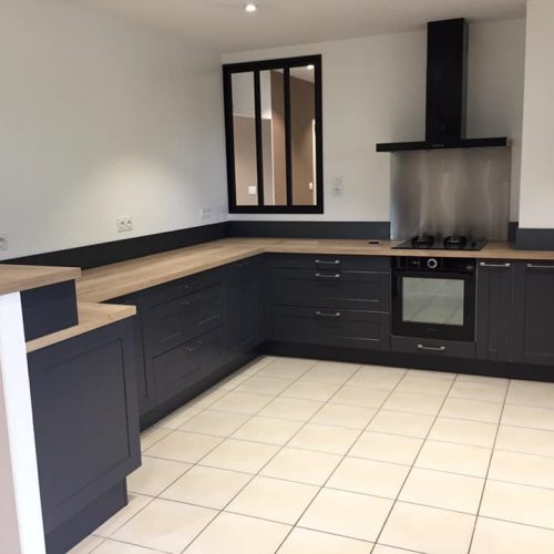 Une cuisine sur mesure dans la région de Mâcon