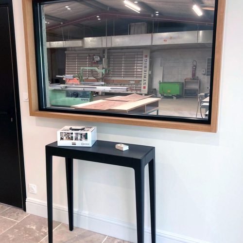 Vue d’ensemble du bureau aménagé près de Mâcon (71)