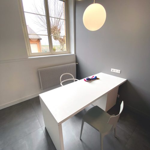Aménagement intérieur de la mairie de Fuissé – mobilier sur mesure